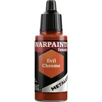 Army Painter Peinture métallique Warpaints Fanatic Metallic : Evil Chrome 18 ml