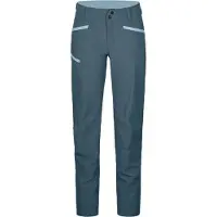 Ortovox - Pantalon de randonnée - Pelmo Pants W Dark Arctic Grey pour Femme en Laine - Taille S - Gris