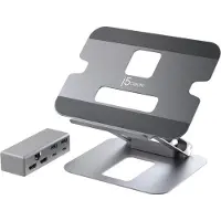 J5CREATE Multi-Angle Dual 4K Docking Stand