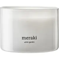 Meraki H: 7.5 Cm Dia: 10 Cm Candle Holder Blanc