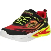SKECHERS Flex-Glow Ultra Klittenband Laag - Rood - Maat 36