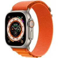 Apple Watch Ultra 49 mm Boucle Alpine Orange S