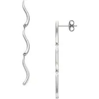 Skagen Kariana Waves Boucles d'oreilles, (Acier inoxydable)
