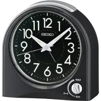 Seiko QHE204K Réveil à quartz noir