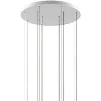 Lodes Rosace Ronde pour Custers 5 lights | Matte Black