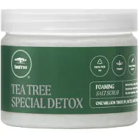 Paul Mitchell Tea Tree Special Detox Foaming Salt Scrub gommage moussant cheveux et cuir chevelu 184 ml