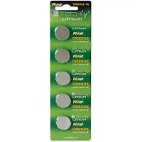 Techly LITHIUM PILE BOUTON CR2032 (LOT DE 5) TECHLY 307063