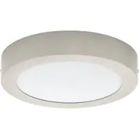 Eglo 94525 Fueva 1 LED luminaire apparent 16.47W métal moulé nickel mat