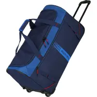 Travelite trolley sac de voyage Basic Active Trolley Travel Bag Marine / Red bleu rouge 70cm