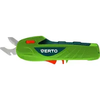 Verto Sécateur de jardin sans fil 7.2V, Li-Ion/1.3Ah