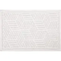 Spirella Tapis de bain Coton CUBO 50x80cm Blanc