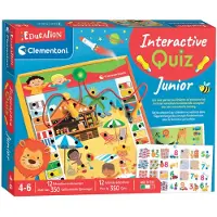 Clementoni Interactive Quiz Junior 4-6 Years + Light