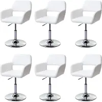 Mendler Chaise de salle à manger -A50 III (lot de 6)