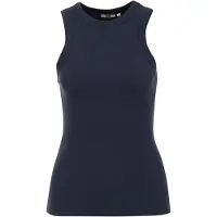 We fashion Haut bleu foncé