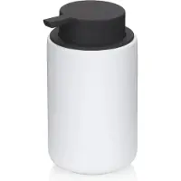 kela Distributeur de savon Sana 300 ml, noir/blanc