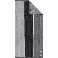 JOOP! Serviettes Lines Towel Schwarz 50 x 100 cm