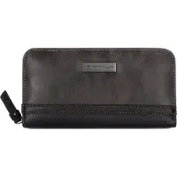 Tom Tailor Elin Portefeuille long zippé femme noir