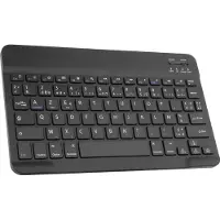 Just in Case Samsung Galaxy Tab S7 FE Premium Étui Clavier AZERTY Noir
