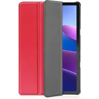 Just in Case Smart Tri-Fold Lenovo Tab M10 (3e génération) Book Case Rouge