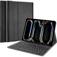 Just in Case Apple iPad Pro 11 pouces (2020) Premium Étui Clavier Noir AZERTY