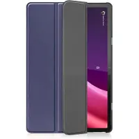 Just in Case Smart Tri-Fold Lenovo P11 (2e Génération) Book Case Bleu