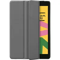 Just in Case Smart Tri-Fold Apple iPad (2021/2020) Book Case Gris