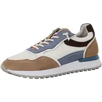 Marco Tozzi Baskets basses opal / brun foncé / taupe / blanc