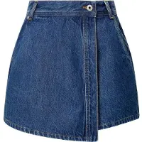 Pepe Jeans pour femme. PL801187ID3 Jupe courte régulière Hw (24), Bleu, Casuel, Coton, Denim, Durable