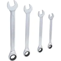 Ks Tools GEARplus Jeu de clés mixtes à cliquet, 4 pces 24-32mm ( 503.4270 )