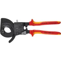 Knipex Vde Cable Cutting Pliers 250 Mm Orange
