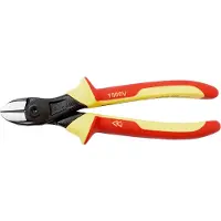 Bahco Ergo Diagonal Cutting Pliers With Insulated Handles And Phosphate Finish 160 Mm Jaune