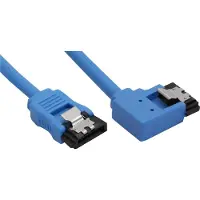 InLine 27705L câble SATA 0,5 m Bleu
