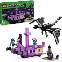 LEGO Minecraft 21264 Le dragon final et le vaisseau final 21264