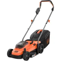 Black & Decker Akku-Rasenmaeher, 36V, 2x2,5Ah, 33cm