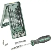 Bosch Mini-X-Line Mixed Set (4 millimètres, 5 millimètres, 5-8 mm (foret à pierre), 6 millimètres, 8 millimètres)