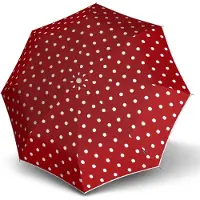 Knirps Parapluie rouge foncé / blanc