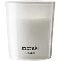 Meraki Scented Candles Fresh Linen 60 g 2 stk.