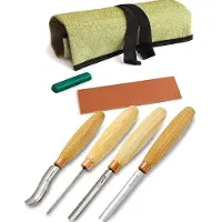 BeaverCraft SC01 Gouge Wood Carving Tools Set, set de sculpture sur bois