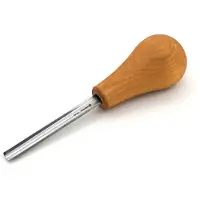 BeaverCraft Palm Chisel P8-08 Straight Rounded Sweep No. 8, 8 mm, gouge