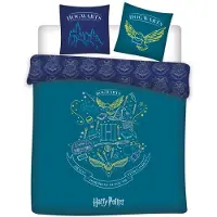 Molecule Harry Potter Bettbezug Grün/ Türkis - Polyester
