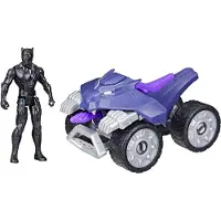 Hasbro Figurine avec véhicule Avengers Marvel Black Panther VTT Coup de griffes 10 cm