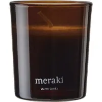 Meraki Bougies Parfumées - 2 Pack - 2x60g - Warm Tonka - - UneTaille - Bougies Parfumées