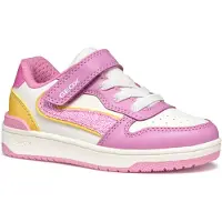 Geox Washiba Trainers Blanc,Rose EU 29 Filles