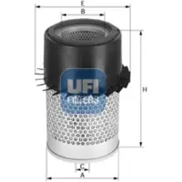 Ufi Filtre à air secondaire 27.334.00