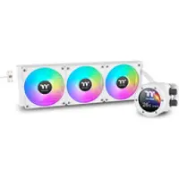 Thermaltake TT TH360 V2 Ultra EX ARGB Sync Snow Edition Tout-en-un, Refroidissement liquide CPU, Multicolore, Blanc