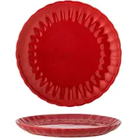 Bloomingville Assiettes Latina Ø27cm rouge lot de 6 pièces