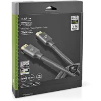 Nedis Cvtb35000gy30 Ultra High Speed Hdmi Cable Hdmi-hdmi 8k 48 Gbps 6.7 Mm 3 M 60hz Argenté