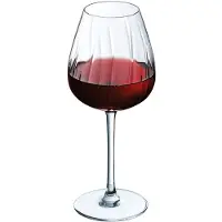Cristal d'Arques 4 verres à pied 47 cl Swirly -