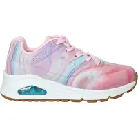 SKECHERS Uno Gen1 - Marble Sweetheart Sneakers Laag - Roze - Maat 37