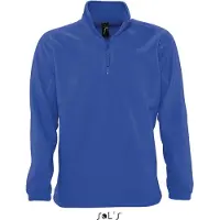 Sols Sweat Shirt Polaire Col Zippé - 56000 - Bleu Roi